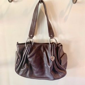 Juicy Couture Brown Leather Handbag